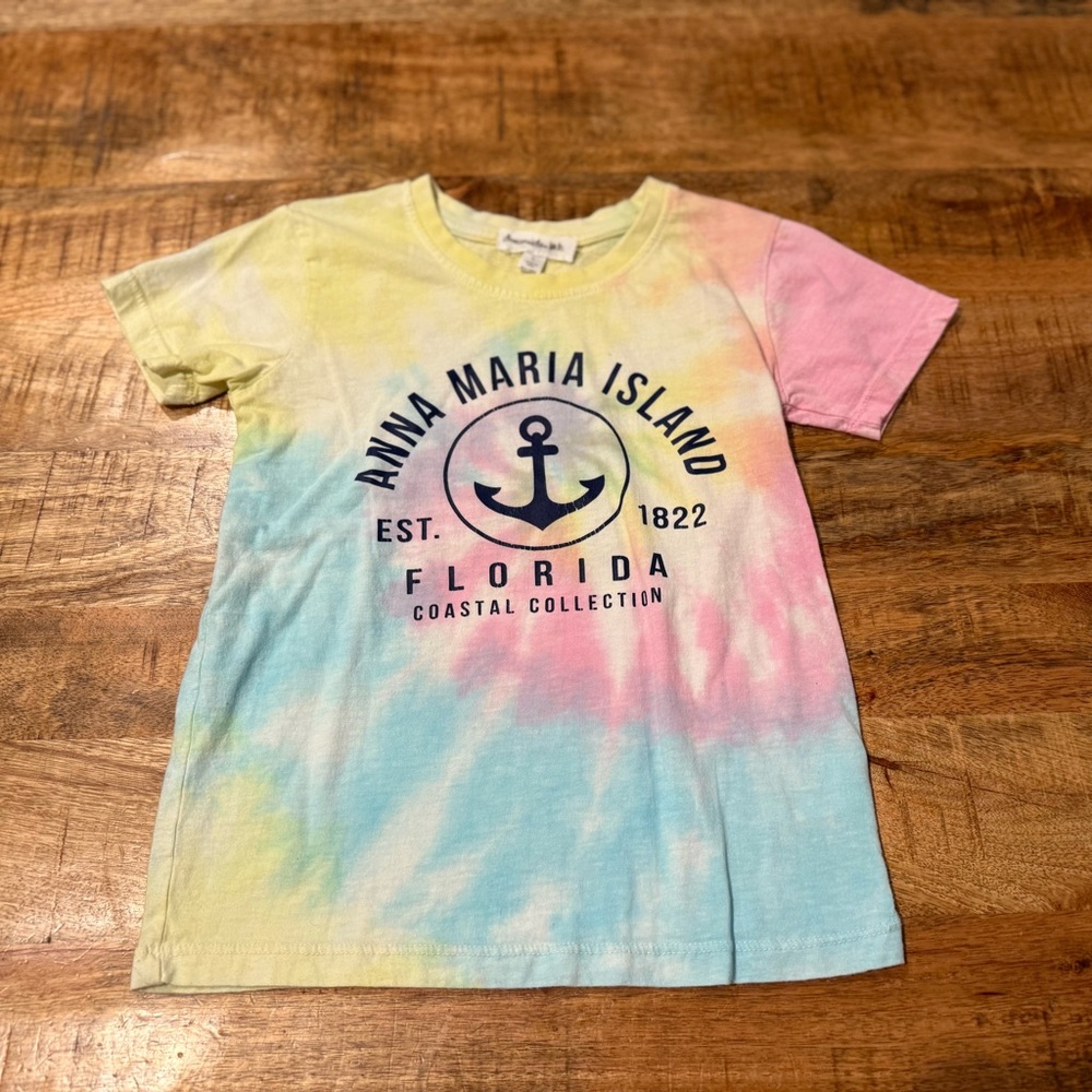 Anna Maria Island Florida Destination Shirt Size Large Girls
